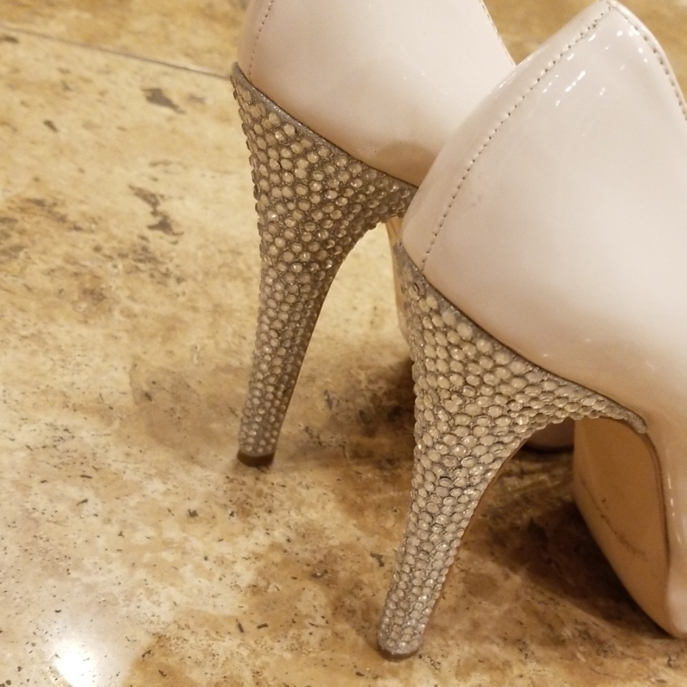 Rhinestone Encrusted Pumps